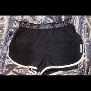 Reebok black athletic shorts